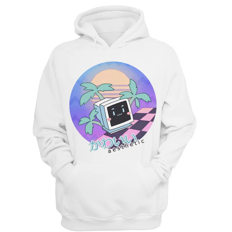 

vaporwave Aesthetic Winter Is Coming Printed Hoodies women 2018 Spring Hoodie Sweatshirt women Hip Hop Sportswear femme V4865