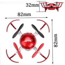JJRC H30C Mini Drone with 2MP Camera 2.4G 4CH 6Axis Mini RC Quadcopter RTF Red