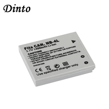 

Dinto 1pc NB-4L NB4L NB 4L Digital Camera Battery 3.7V 1400mAh Li-ion Battery Pack for Canon IXUS 30 40 50 55 60 65 70 75