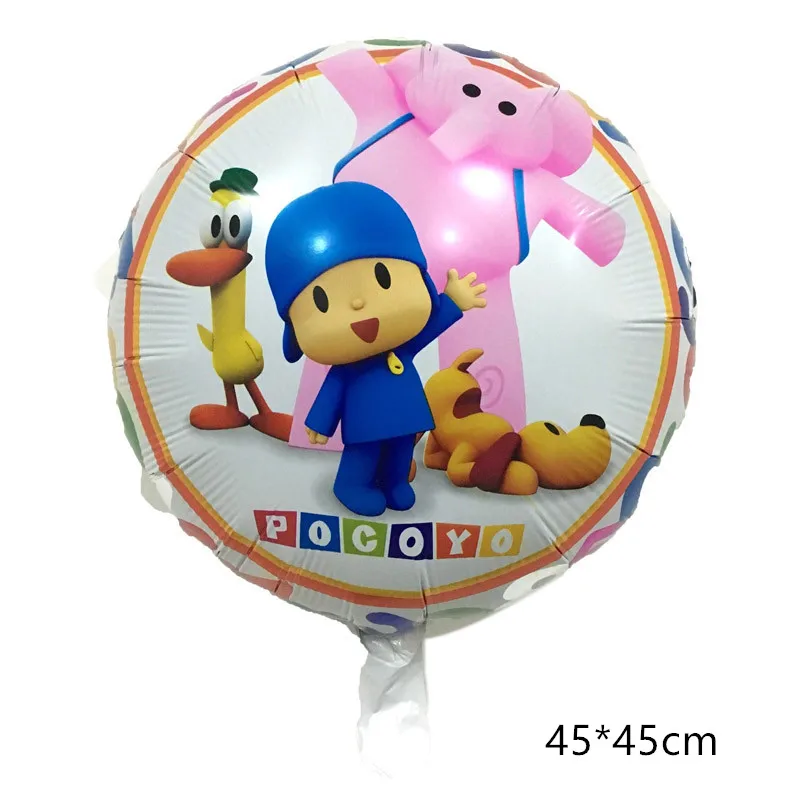 14 шт./лот воздушный шар Pocoyo для дня рождения Свадебные украшения мультфильм воздушные шары покойо надувные игрушки мальчик Festa Baloes латексный набор - Цвет: 1pc