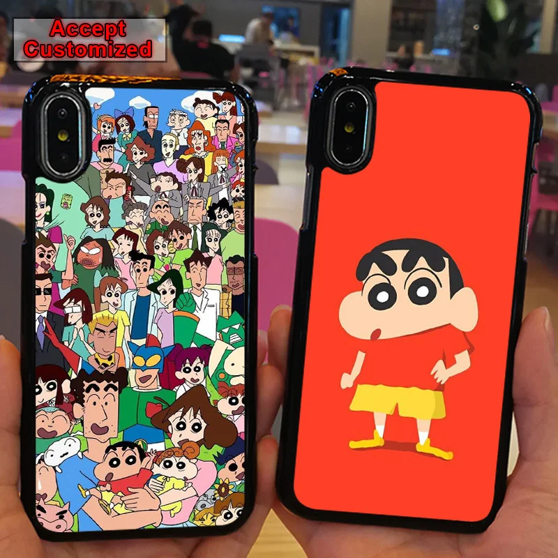 

Crayon Shin Chan Shell Cover Case for iPhone 10 X XS Max XR 5 5S SE 6 6S Plus 7 8 Plus