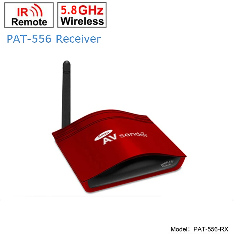 

Only Receiver For PAT-556 5.8G Digital STB Wireless Sharing IR Remote Extender AV Receiver For DVD DVR Camera