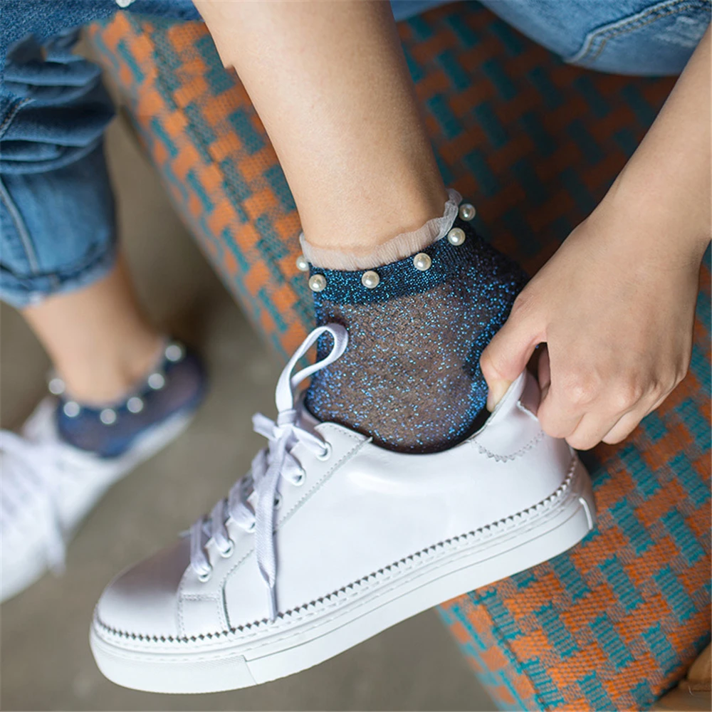 New-Hot-Style-Stylish-Fashion-Modern-Woman-Girl-Lady-Glitter-Shiny-Pearl-Socks-Mesh-Thin-Bead (1)