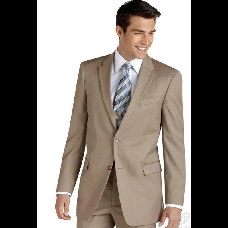 Latest-Coat-Pant-Designs-Khaki-Men-Suit-Formal-Slim-Fit-Blazer-Masculino-Simple-Gentle-Prom-Groom