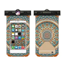 Водонепроницаемая сумка, для плавания сумки чехол для использования под водой универсальный чехол для телефона все модели 3,5 inch-6 дюймов 1 шт