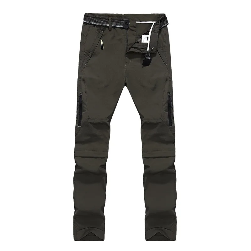 AFS джип бренд Cargo Pant Для мужчин военные Повседневное съемный Pantalon Homme Водонепроницаемый тактические брюки Размеры L-5XL брюки Для мужчин - Цвет: Армейский зеленый