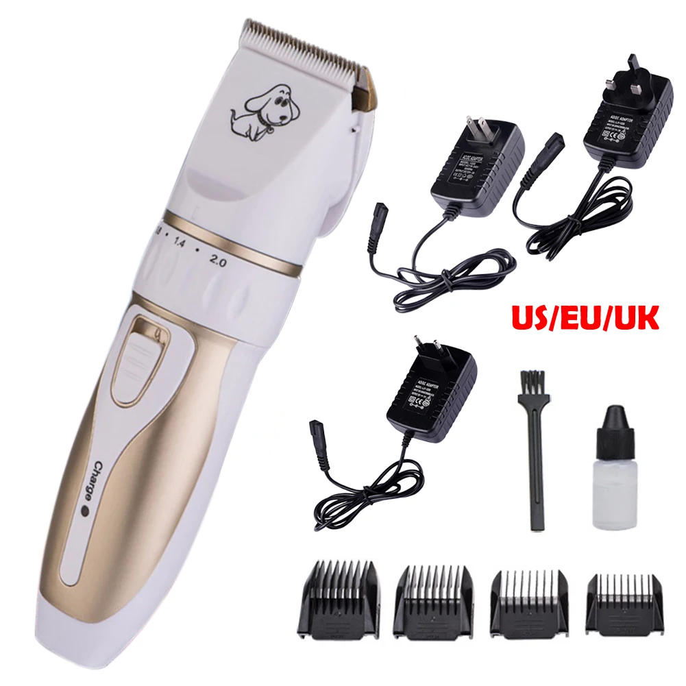Professional Pet Cat Dog Hair Trimmer Rechargeable Electrical Dog Hair