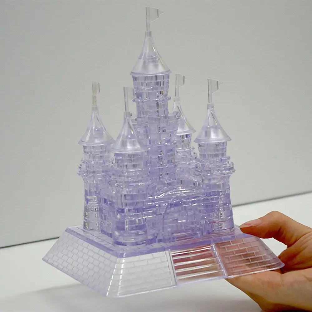 Оригинальный прозрачный 3D пазл с кристаллами роскошная мозаика для