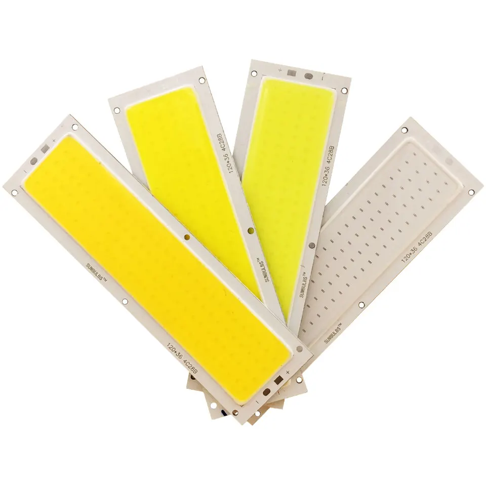 120x10mm 12V 10W LED COB Streifen Lampe Chip LED Panel Licht 4 Farben po 120x10mm 12V 10W LED COB Streifen Lampe Chip LED Panel Licht 4 Farben po
