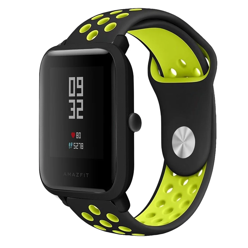 Ремешок для часов Xiaomi Huami Amazfit Bip BIT PACE Lite Youth band Силиконовый ремешок браслет ремень для Huami Amazfit Bip Замена