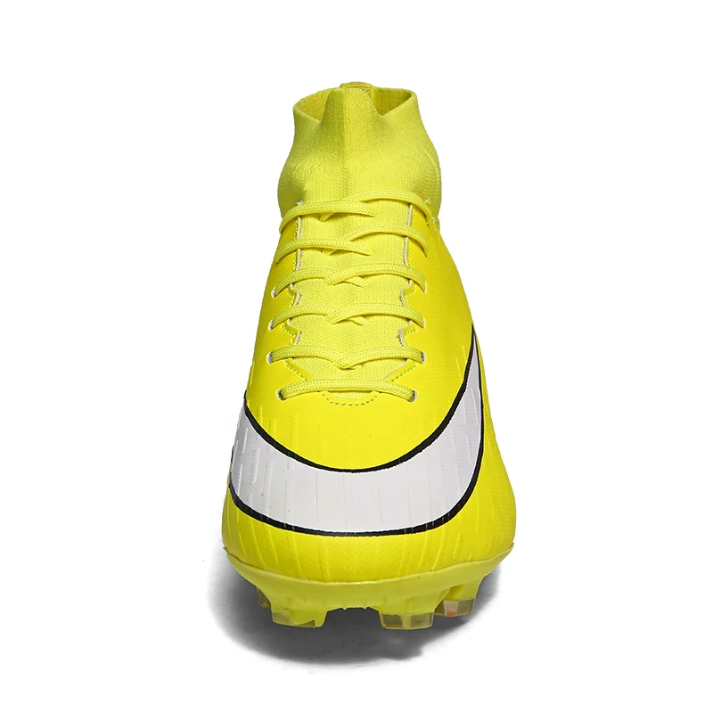 Deporte de los hombres zapatos de fútbol tobillo alto futbol calzado | botas de futbol joma de fútbol al aire libre Atlético zapatillas adultos zapatillas de deporte