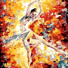 Безрамное изображение искусство ног DIY живопись по номерам Современная Настенная живопись ручная роспись маслом на холсте для домашнего декора