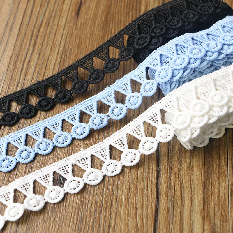 

New 5yards of beautiful lace ribbon, 25mm wide, DIY Clothing Accessories floral accessories, etc