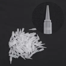 100 шт./компл. 1RL дезинфекция одноразовые татуировки перманентные пластиковые иглы тату отдельный Комплект иглы колпачки татуировки Советы