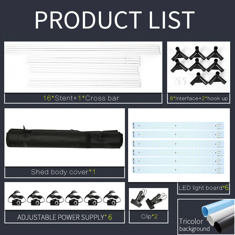 CY 160x120x80cm LED Professional Portable Softbox