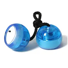 Креативные пальцы декомпрессионные игрушки Йо-Йо светодиодные вспышки пальцы йо Сжимаемый мячик артефакты синий