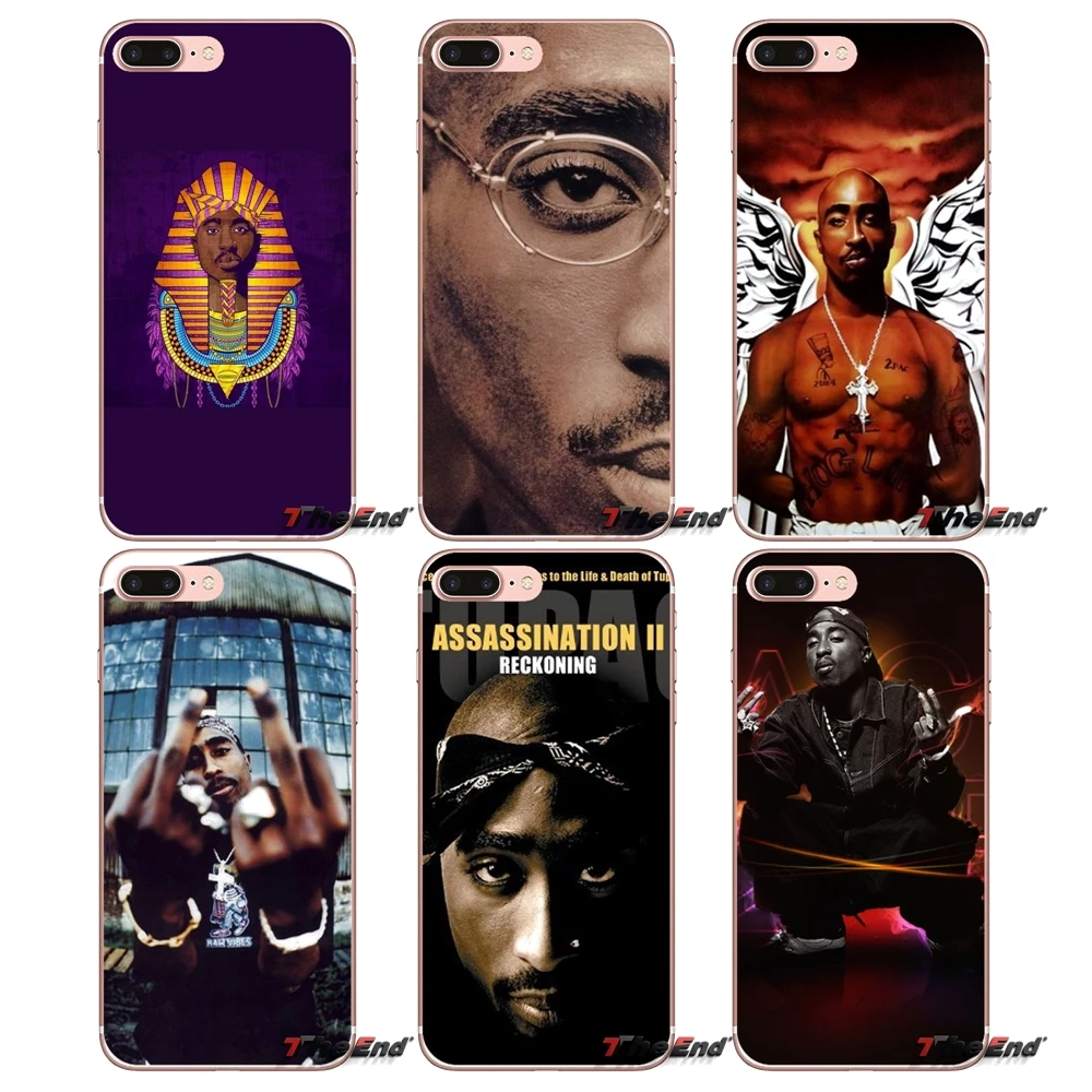 2Pac Тупак Шакур хип-хоп для huawei P Smart Y6 Ascend P8 P9 P10 плюс Nova P20 Lite Pro мини 2017 аксессуары