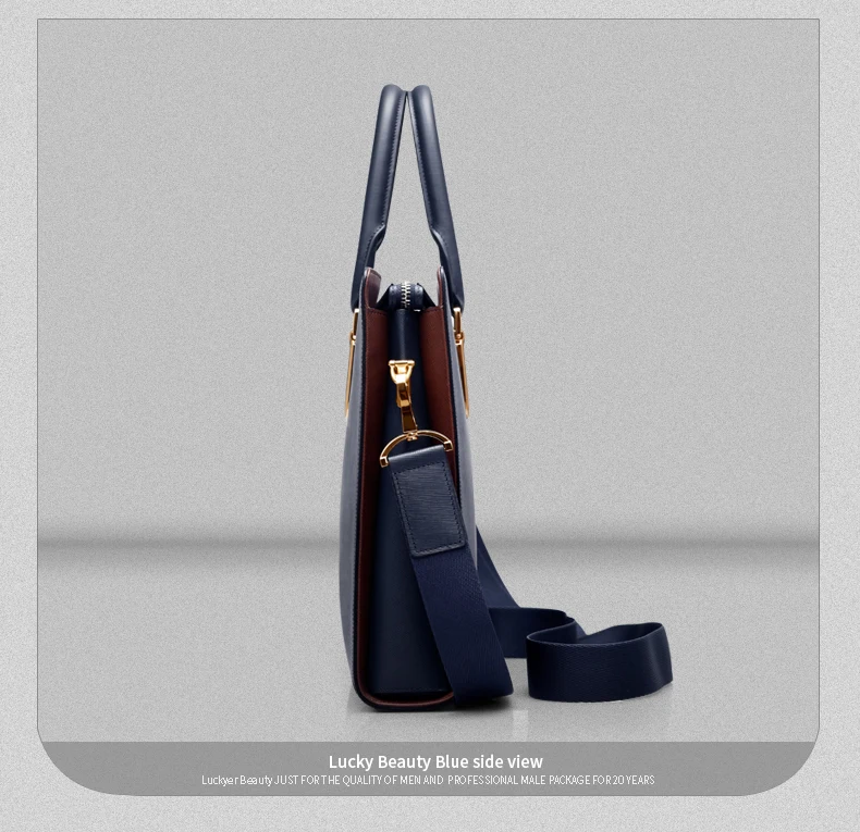 Padieoe Цвет: черный, синий ноутбука портфели кожа бизнес сумка мужская кожаная сумка мужские сумки