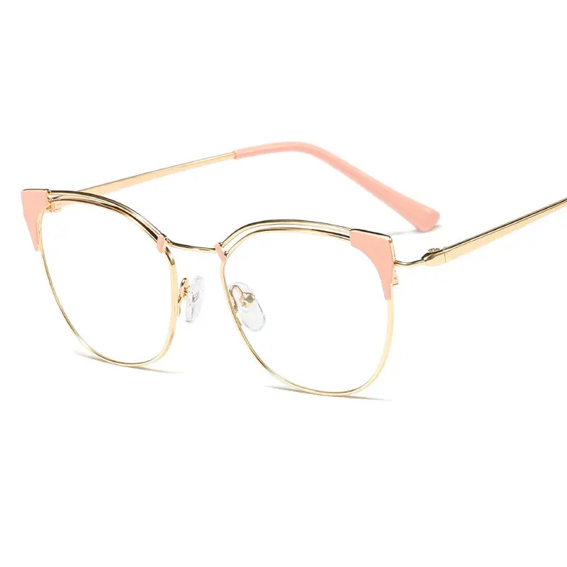 Фотохромные кошачьи очки, очки для чтения, дамские прогрессивные многофокусные очки для чтения, уникальные Заказные умные дистанции FML - Цвет оправы: pink