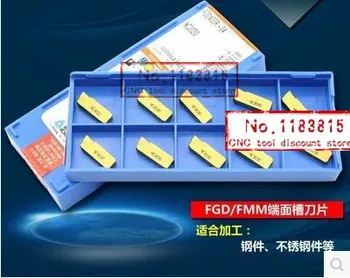 

Free shipping 10PCS/box KORLOY Supply Original carbide insert FGD400R-04 NC3030 Tungsten carbide FOR steel