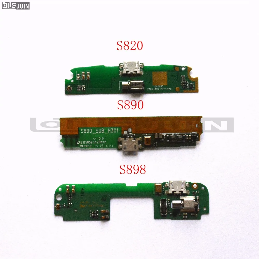 

1PCS New For Lenovo S820 S890 S898 Micro USB Charging Port Charger Dock Plug Connector Flex Cable Board Replacement Parts