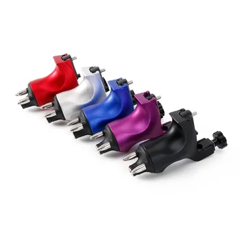 

Shaman tattoo machine Adjustable Stroke Direct Drive Rotary Tattoo Machine RCA+hook up Dual use Cord For Tattoo 5colors