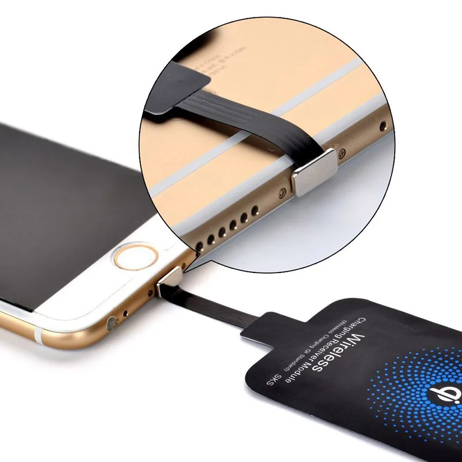 High Quality Fast Speed Qi Standard Wireless Charger Adapter Receptor