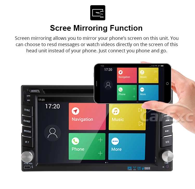 Clearance 2 Din Android 9/9.0 Car DVD Radio Multimedia Player Universal GPS Navigation autoradio Stereo Audio WIFI BT GPS  Multimedia 6