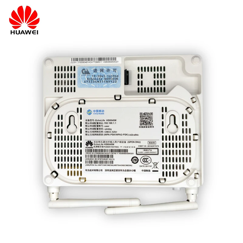 FTTH оптоволоконное оборудование huawei HS8545M GPON ONU WiFi GPON ONU модем с 1GE+ 3FE+ Wifi+ USB+ голосовой английский Vershion