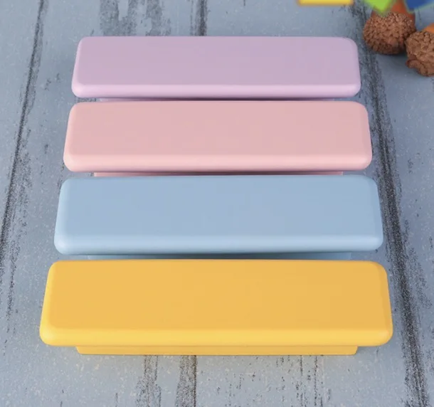 

6pcs/lot L:120MM Coloured Children Handle Beech Bridge Drawing Rectangular Handles Furniture accessories