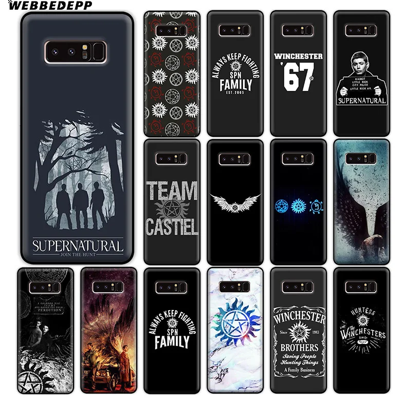 WEBBEDEPP сверхнатуральный ТВ-шоу мягкий силиконовый чехол для Samsung Galaxy A9 A8 A7 A6 Plus 2018 A5