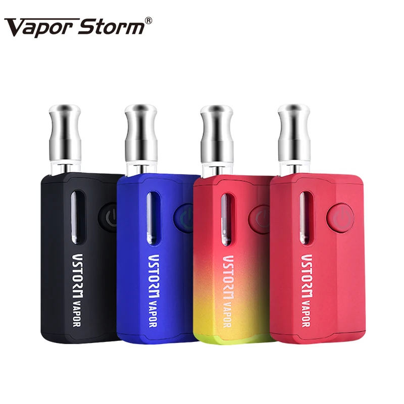 

Original Vapor Storm M1 MTL CBD Kit 800mah Battery 510 Thread 1.2ml MTL Atomizer Support CBD Nic Salt Electronic Cigarette Vape