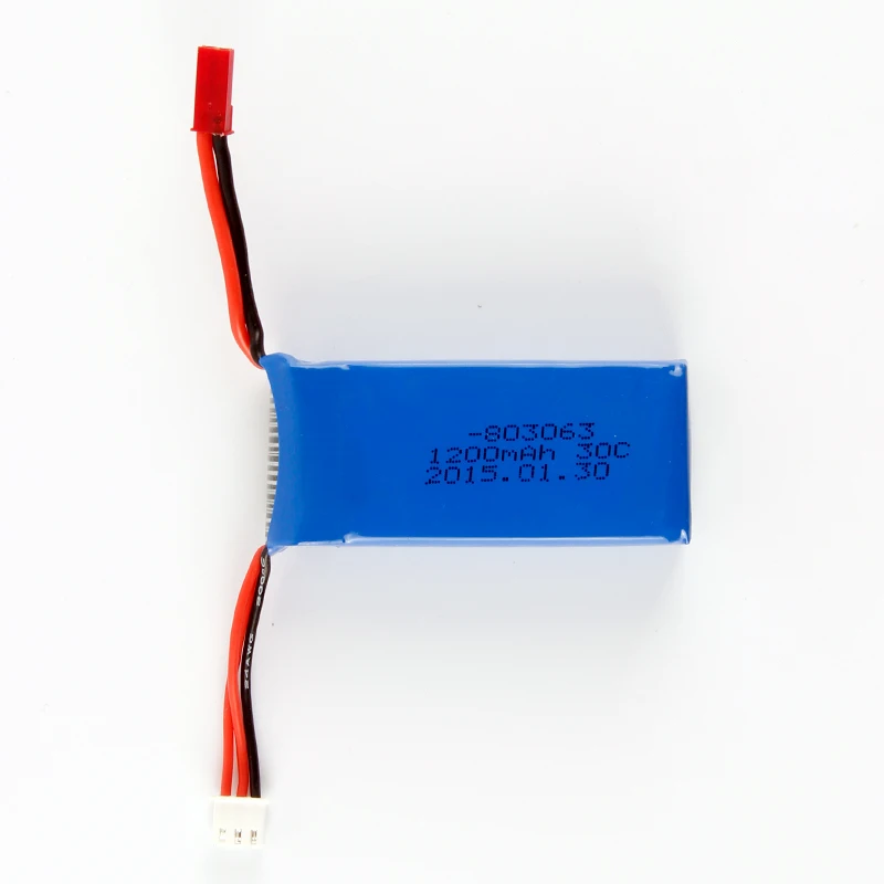 YIZHAN Tarantula X6 WL V666 V353 большая емкость 25C 7 4 в 1200 мАч Lipo battery 1 шт. 2 3 запасные части|spare