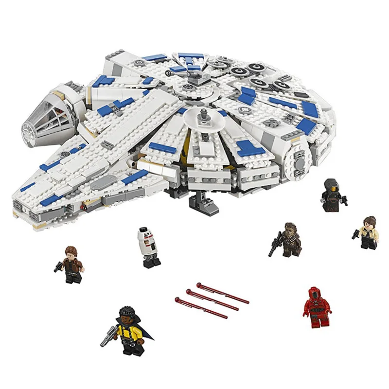 

Star Play Wars Solo: Story Kessel Run Millennium Falcon Compatible With Legoings Building Kit Block Toys For Children
