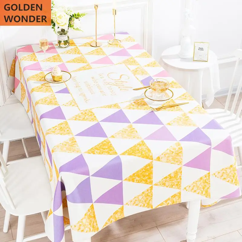 

European style Fresh Table Cloth Rectangular Living Room Deskcloth