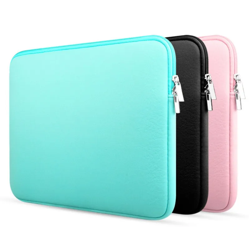 

Zipper Laptop Sleeve Case Laptop Bags For Macbook AIR PRO Retina 11" 12" 13" 14" 15" 15.6 inch For iPad Notebook Bag