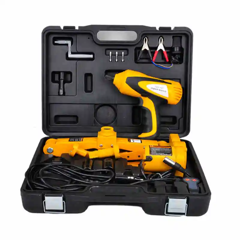 Electric Car jack kit electric wrench dc 12v combination