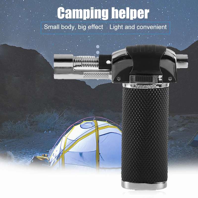 Outdoor Camping Barbecue Charcoal Firearms Welding Torch Lighter Free Preheating Sprayer Hot Sale