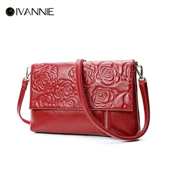 

Women Genuine Leather Messenger Bags Luxury Handbag Women Bag Designer Female Shoulder Bag For Women 2018 bolsa feminina sac New