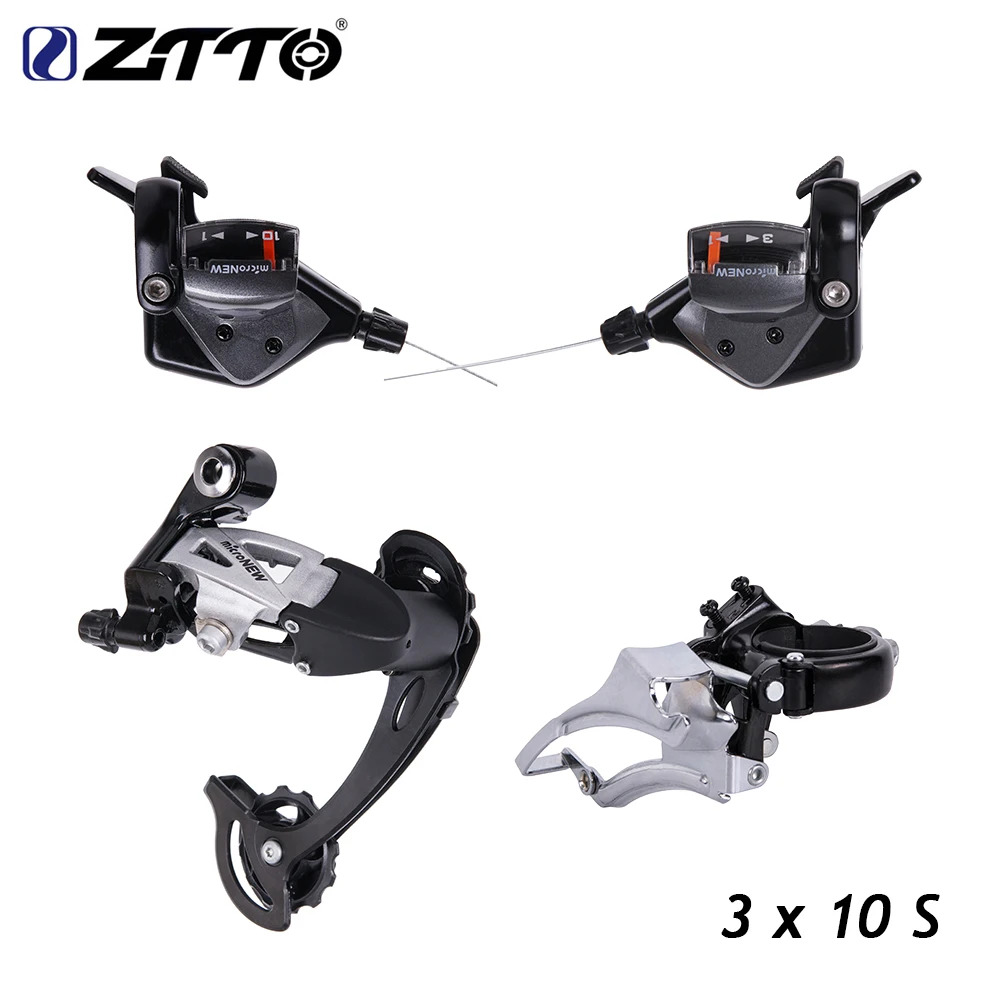 

Bicycle MTB 3X10 30 Speed Front Rear Shifter Derailleur Groupset for parts m610 m670 m780 system