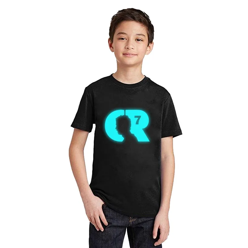 LYTLM Ronaldo/футболка детские Забавные футболки для мальчиков, летняя одежда для детей, рубашки для маленьких девочек уличная детская футболка в стиле хип-хоп