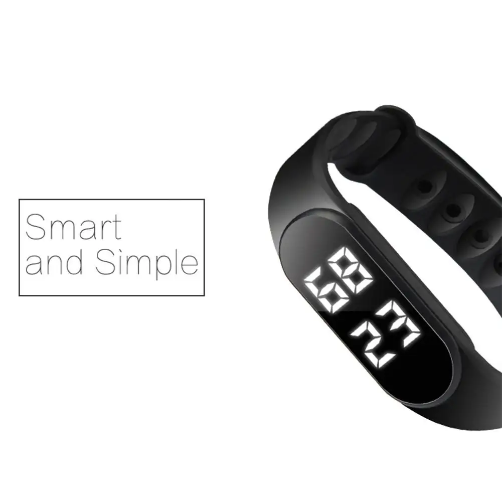 Смарт браслет CD2 3D Steps смарт с подсчетом шагов фитнес педаметром NFC спортивный