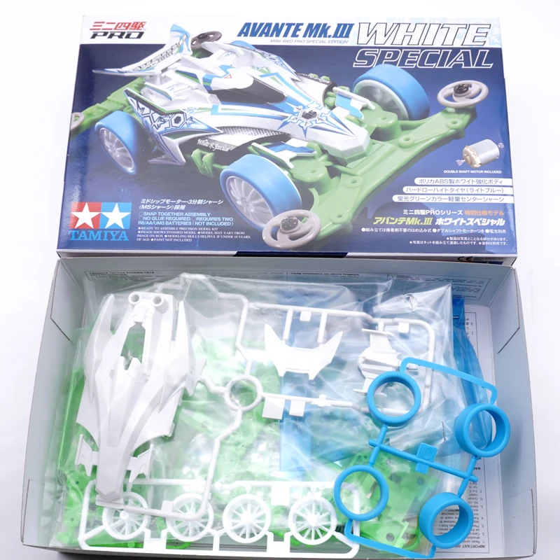 Оригинальный Tamiya 95469 AVANTE MK3 MSL Шасси Мини 4WD комплект|Аксессуары для моделирования|