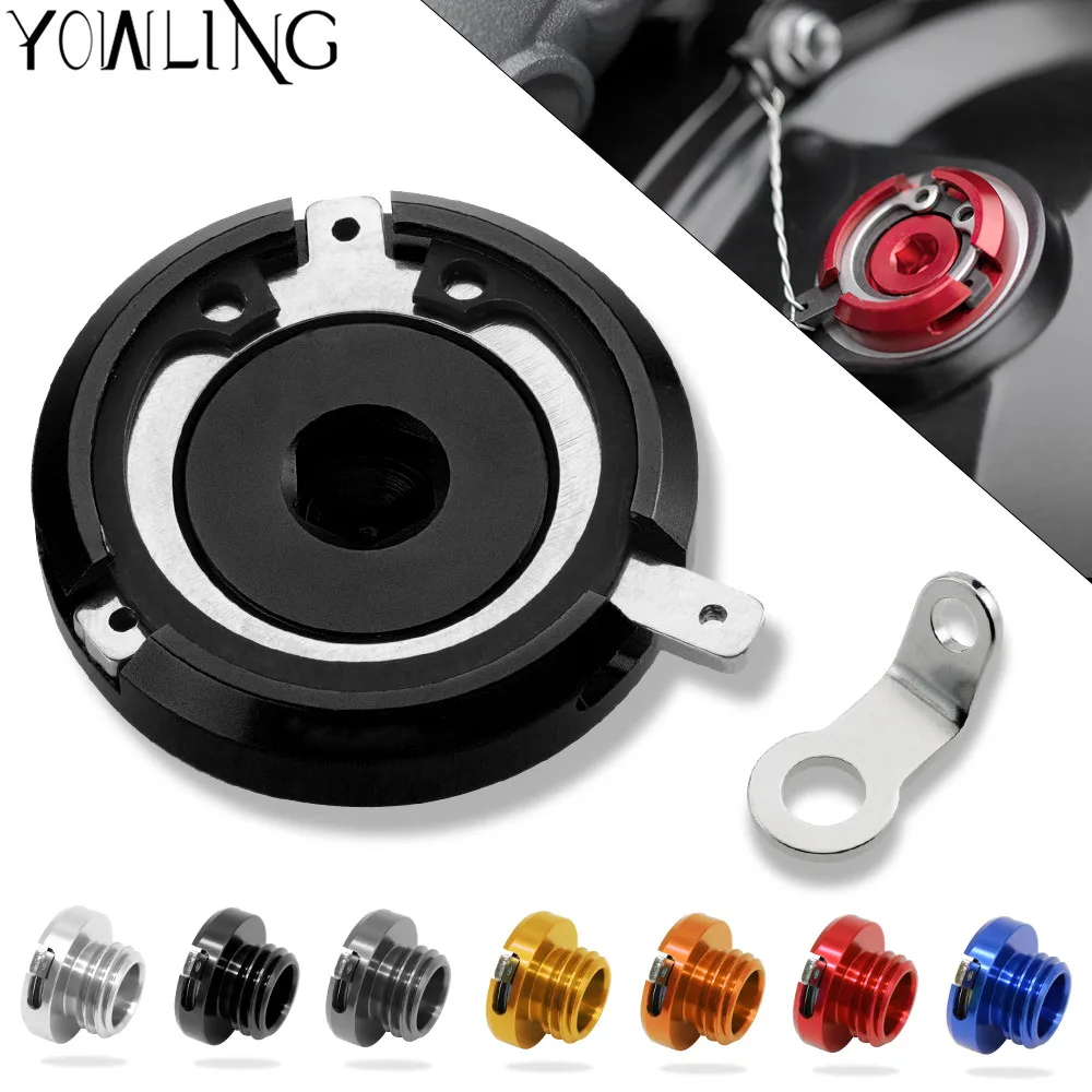 Винты для мотоциклетных масляных стаканов M20 * 2 5 CNC Honda CBR 600 F2 F3 F4 F4i CB600 HORNET GROM MSX