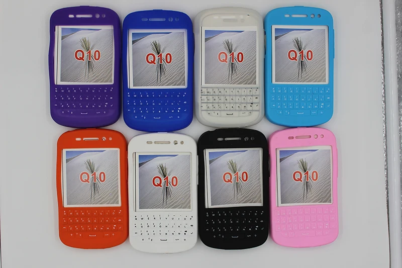 Oudini Новый Мягкий силиконовый чехол накладка с клавиатурой для Blackberry Q10 защитный