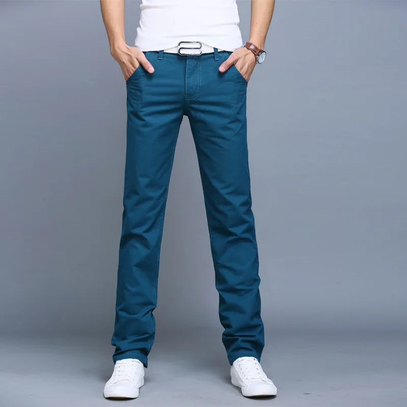 Hot Sale Spring Summer Jeans Thin 2018 men's Casual skinny jeans men pants clothes new fashion brand 28-38