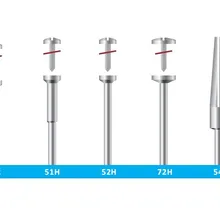 10 шт. зубные оправки Новые Стоматологическая лаборатория полировка 2,35 мм Диаметр хвостовика оправки боры роторный инструмент стоматолога лабораторный продукт