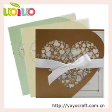 Бесплатный таможенной службы в форме сердца дизайн свадебные приглашения карты Английский Свадебное приглашение Формулировка Печати