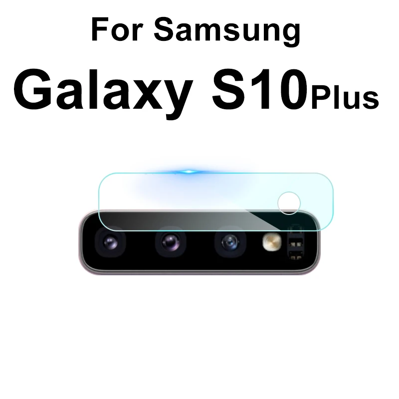2 шт. закаленное Стекло для samsung Galaxy S10 плюс S10e S8 S9 A10 A30 A50 M10 M20 M30 Стекло Защита объектива камеры Стекло протектор - Цвет: For Galaxy S10 Plus
