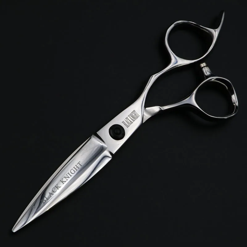 Tesoura de Corte Tesouras do Cabelo para o Cabeleireiro Polegada Profissional Baber Alta Qualidade Largo Cabeça Cortador Sus440c 6